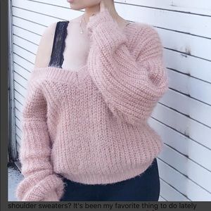 Blush pink sweater